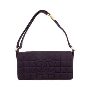 Chanel Jersey Knit Chocolate Bar Flap Bag